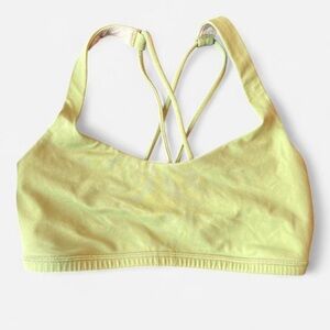 Lululemon Athletica Light Green Strappy Sports Bra